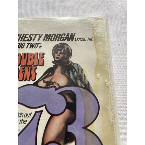 Chesty Morgan "Double Agent 73" VHS Tape - Picture 3 of 9